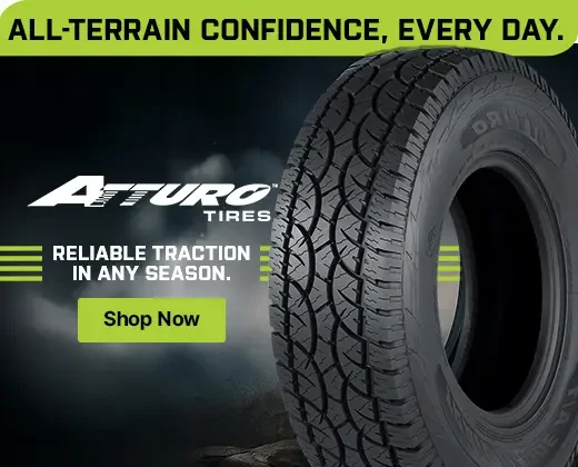 Atturo tires ad